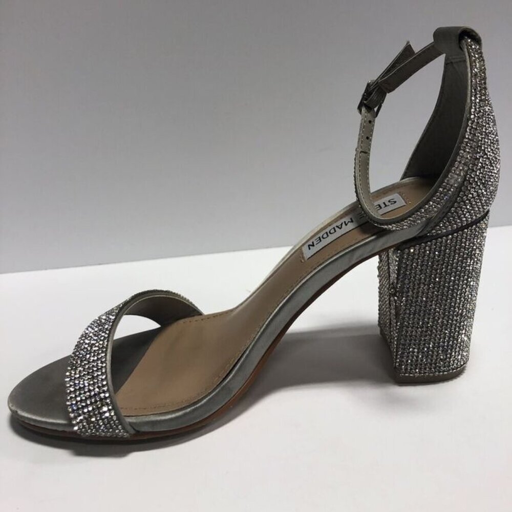 Steve Madden Women’s Delair, Ankle Strap Block Heels, Size 6.5M. - Picture 2 of 6